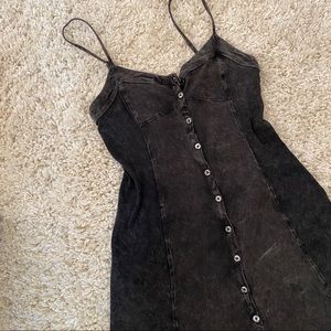 Women’s button up mini summer dress